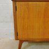 Sideboard, Kommode, 1950, Mid Century, Vintage, Nussbaum, Anrichte, Intarsien, verschließbar