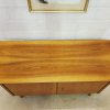 Sideboard, Kommode, 1950, Mid Century, Vintage, Nussbaum, Anrichte, Intarsien, verschließbar