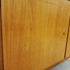 Sideboard, Kommode, 1950, Mid Century, Vintage, Nussbaum, Anrichte, Intarsien, verschließbar