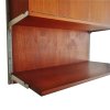 Teakholz, Regalsystem, String, Teak Rückwand, Sekretär, Mid Century, 1960er, Vintage
