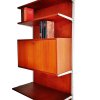 Teakholz, Regalsystem, String, Teak Rückwand, Sekretär, Mid Century, 1960er, Vintage