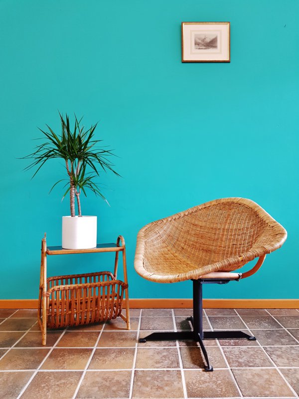 basket chair / lounge sessel/ korbsessel