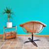 basket chair / lounge sessel/ korbsessel