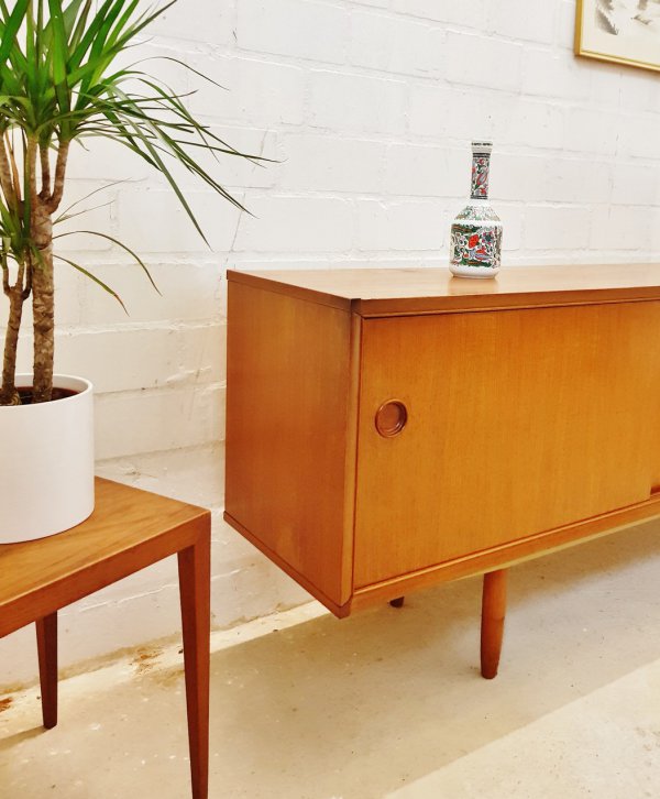 Vintage Teakholz Sideboard, 1970er Jahre