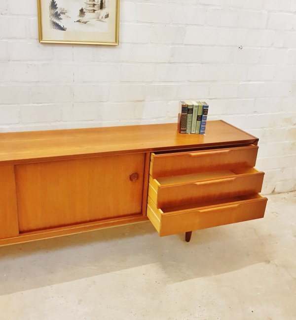 Vintage Teakholz Sideboard, 1970er Jahre