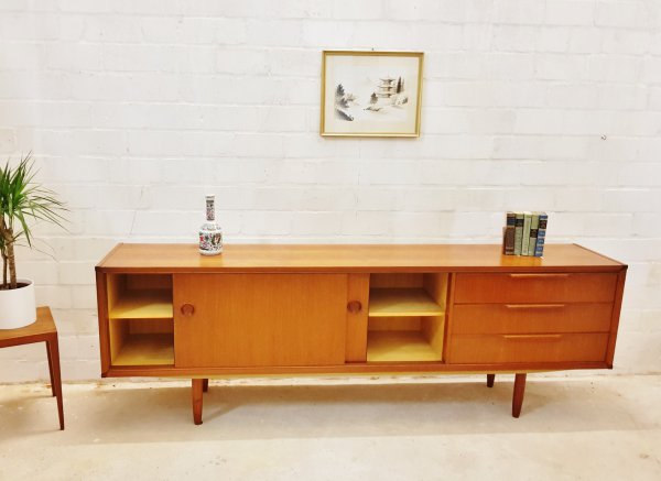 Vintage Teakholz Sideboard, 1970er Jahre