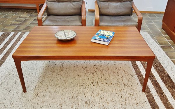 henning Kjaernulff, Coffee table, Couchtisch, Teak, Danish Design, Designklassiker, Vintage, Mid Century, 1960er, 1960's, Vejle Stole & Møbelfabrik