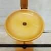 Stummer diener, Union Regent, Rüster, helles Holz, Messing, Kleiderständer, Hosenhalter, Vintage, Mid Century