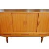 Highboard, Barschrank, Minibar, Vintage, 1960er, 1960's, Teak, Danish Design, Sweden, Schiebtüren, Sideboard