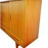Highboard, Barschrank, Minibar, Vintage, 1960er, 1960's, Teak, Danish Design, Sweden, Schiebtüren, Sideboard