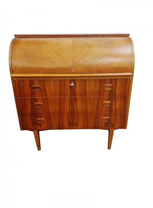 Sekretär, Mid Century, 1960, Vintage, Schreibschrank, Arbeitsplatz, Teak, Danish Design, Egon Ostergaard, Designklassiker