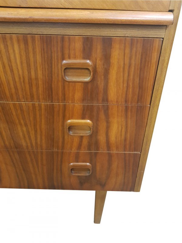 Sekretär, Mid Century, 1960, Vintage, Schreibschrank, Arbeitsplatz, Teak, Danish Design, Egon Ostergaard, Designklassiker