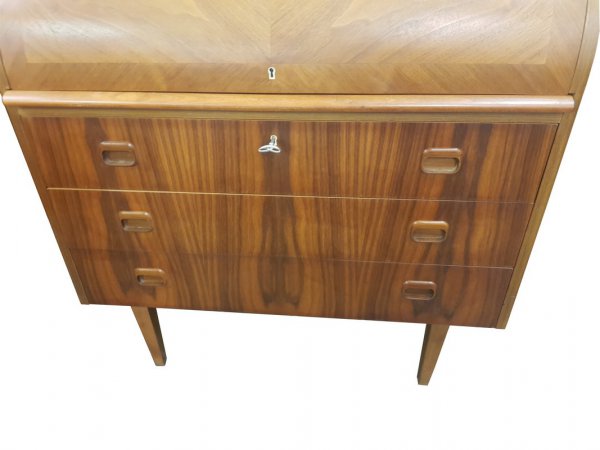 Sekretär, Mid Century, 1960, Vintage, Schreibschrank, Arbeitsplatz, Teak, Danish Design, Egon Ostergaard, Designklassiker