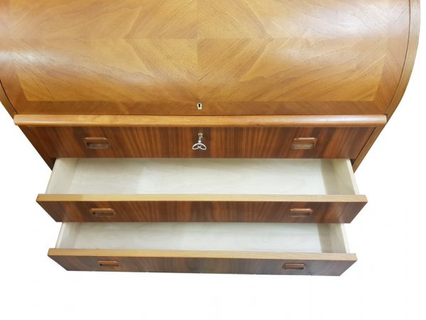 Sekretär, Mid Century, 1960, Vintage, Schreibschrank, Arbeitsplatz, Teak, Danish Design, Egon Ostergaard, Designklassiker