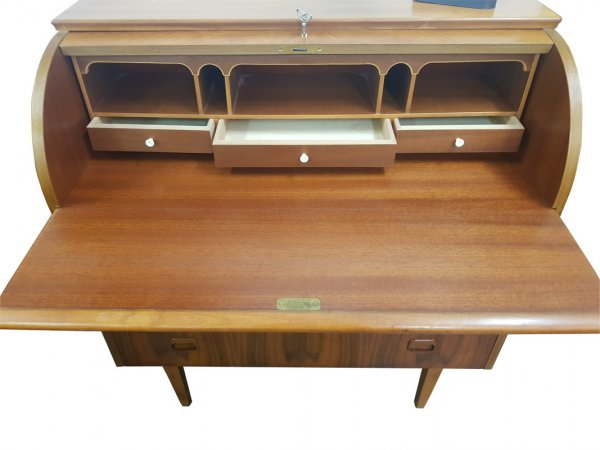 Sekretär, Mid Century, 1960, Vintage, Schreibschrank, Arbeitsplatz, Teak, Danish Design, Egon Ostergaard, Designklassiker