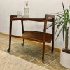 Mid Century Servierwagen, Teakholz, Opal Möbel