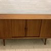 Omann Jun, Nr. 19, Teak Sideboard, Danish Design, Designklassiker, Schiebetüren, Highboard, Vintage, 1960, Mid Century, Schubladen