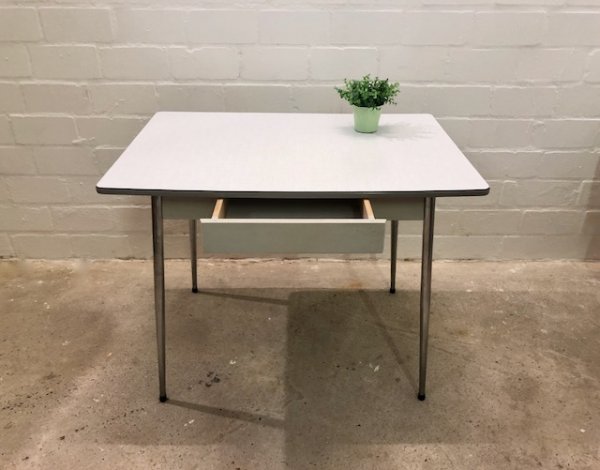 Mid Century Küchentisch, Resopal deklamo Vintage Möbel,