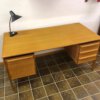 GV Mobler Schreibtisch, Mid Century Desk, 1960's, 1970's, Vintage, Eiche, Oak, helles Holz, Schubladen, Designklassiker, Vintage Möbel, Mid Century Möbel, Danish Design