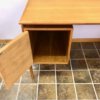GV Mobler Schreibtisch, Mid Century Desk, 1960's, 1970's, Vintage, Eiche, Oak, helles Holz, Schubladen, Designklassiker, Vintage Möbel, Mid Century Möbel, Danish Design