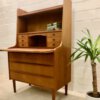 Teakholz Sekretär, Royalboard, Mid Century, Made in Sweden, Vintage, 1960's, Schubladen, verschließbar, 70er Jahre, Mid Century Möbel, Vintage Möbel, Designklassiker