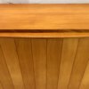 Mid Century Schuhschrank, Vintage 1950's, Kirschholz, Nadelsreifen, groß, Danish Design, Nausbaum, Vintage Möbel, Mid Century Möbel, Flurkommmode, Designklassiker, 1960er, 1970's