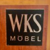 Regal-Würfel, WKS Möbel 1960's, Nussbaum, Container, Schubladen, verschließbar, Vintage Möbel, Mid Century Möbel, WKS Möbel, Tief und Schmal, helle Holz, 1970