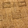 Vintage Geflecht-Hocker, 1970's, Kirschholz, hell, Vintage, Mid Century, 1960's