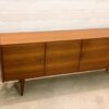 Mid Century Teakholz Sideboard, 1960's, hell, vintage, Mid Century Living, Home, Schubladen, verschließbar, Danish Design, Maserung, Patina, 3 Fächer, breit, 1970