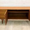 Mid Century Teakholz Sideboard, 1960's, hell, vintage, Mid Century Living, Home, Schubladen, verschließbar, Danish Design, Maserung, Patina, 3 Fächer, breit, 1970