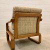 Vintage Teakholz-Garnitur HS Design, Danish 1970er, Teak, helle Bezüge, Wollbezug, Mid Century, 1960, Vintage Möbel, Made in Denmark, Danish Design