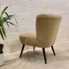 Mid Century Cocktailsessel, 1950er, hell, beige, Clubsessel, Mid Century, Vintage, 1960, 1970