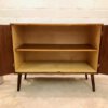 Kommode Danish Design, Teak 1960's, schräge Beine, Mid Century, Vintage, braun, verschließbar, Maserung, Patina, Palisander, Made in Denmark, verschließbar
