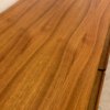 Mid Century Sideboard, Nussbaumholz 1970's, true Vintage, schlicht, zeitlos, grifflos, GE-EL Möbel, Maserung, Schubladen, Designklassiker, lang, groß, 1960's, Anrichte, Kommode, Credenzia