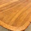 Surfboard Couchtisch, Coffee Table 1960's, Mid Century, Vintage, Designklassiker, Nussbaum, Maserung, Patina, Danish Design, Loft, Industrial, 1950's, 1970's