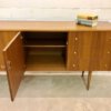 Vintage Nussbaum Sideboard, 1970's, 1960's, Maserung, braun, verschließbar, Schubladen, Fächer, Anrichte, Kommode, Klassiker, Design, Mid Century