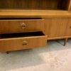 Mid Century Musterring Bücherregal, 1960's, Nussbaum, Sideboard, Kommode, Regalwand, Vintage, 1970's, Mid Century Modern, Schubladen, Schiebetüren, Designklassiker, Vintage Moebel, Danish Design