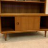 Musterring Bücherregal, Mid Century, 1960's, Schubladen,Schiebetür, Regalaufsätze, Nussbaum, Danish Design, Designklassiker, 1970's,Einlegeböden