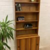 Musterring Bücherregal, Mid Century, 1960's, Schubladen,Schiebetür, Regalaufsätze, Nussbaum, Danish Design, Designklassiker, 1970's,Einlegeböden