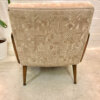 Mid Century Armchair, Casala 1950's, Easy Chair, Lounge Sessel, Sprossenarmlehnen, Rockabilly, Clubsessel, Vollholzgestell, Nussbaum, Designklassiker, Mid Century, Modern, Vintage