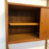 Paul Cadovius Royal System, Teakholz Regal, Regalwand, Mid Century, Vintage, 1960's, 1960er, Vitrine, Schiebetüren, Danish Design, Made in Denmark, Designklassiker, Architektur, Industrie