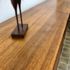 Highboard/ Buffetschrank Bartels Werke, Schrank, Teak, Teakholz, Vintage, Mid Century, Vitrine, Vitrinenschrank, Schubladen, Schiebetüren, dunkles Holz