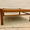 2er Set Coffee Table's, flach, Couchtische, Beistelltische, duo, Tekholz, Vintage Mid Century, eckig, Ablagetische, Lounge Tische, Danish Design, Designklassiker, 70er, 1970's, hellbraun