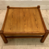 2er Set Coffee Table's, flach, Couchtische, Beistelltische, duo, Tekholz, Vintage Mid Century, eckig, Ablagetische, Lounge Tische, Danish Design, Designklassiker, 70er, 1970's, hellbraun