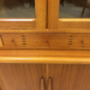 Mid Century Eckschrank, Danish Design, 1970's, Vitrine, Schrank, Schubladen, Schiebetüren, Lamellentüren, Bar, Barschrank, Vintage, Made in Denmark, Dyrlund, 1960's