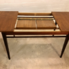 Teakholz Esstisch, Vintage 1960's, ausziehbar, klappbar, Palisander, Danish Design, Mid Century, 1970's, Dining Table, Konische Beine, Untergestell Palisander