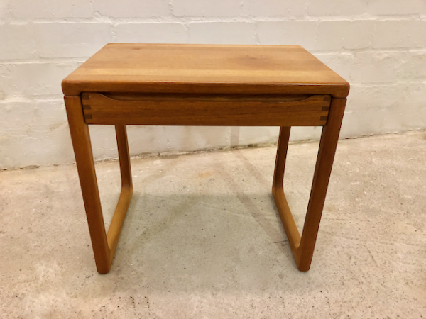 Danish Konsolentisch, m. Schubladen, Peter Brink, BR Møbler Gelsted, Beistelltisch, Danish Design, Made in Denmark, Designklassiker, 1960, 1970, Modern, Interior Design