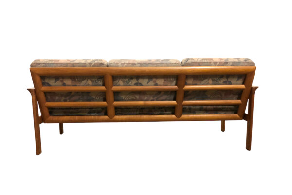 3er Sofa Sven Ellekaer, Danish Design, 1970er, Teak, Comfort Design, Teakholz, Made in Denmark, 60er, Designklassiker, Vintage, Interior, Mid Century, 70er