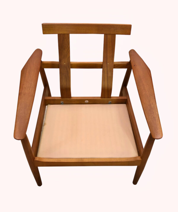 Mid Century Easy Chair, Arne Vodder, Modell 164, Sessel, 1960's, Relax, Teak, France & Son, 1955, 1960, 1970, 160er, 70er, Danish Design, Made in Denmark, Designklassiker